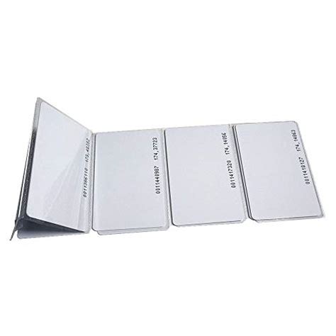 Meikuler 125Khz RFID Proximity Cards, 0.8mm ID Card for Door 